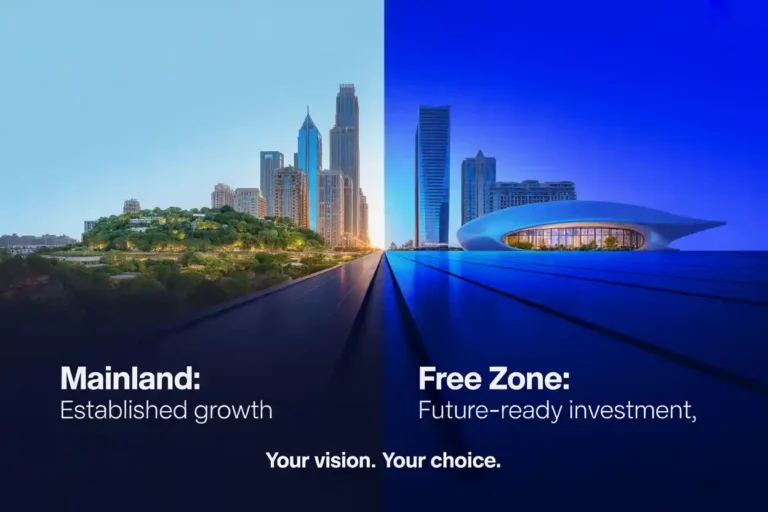Free Zone vs Mainland Company Setup in Dubai — Which is Right for You?
